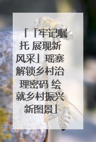 「牢记嘱托 展现新风采」瑶寨解锁乡村治理密码 绘就乡村振兴新图景