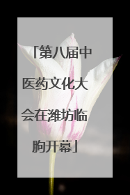 第八届中医药文化大会在潍坊临朐开幕