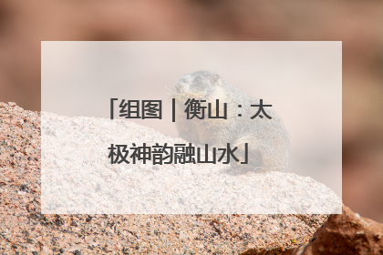 组图｜衡山：太极神韵融山水