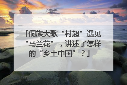 侗族大歌“村超”遇见“马兰花”，讲述了怎样的“乡土中国”？