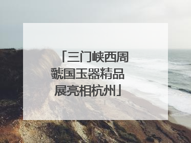 三门峡西周虢国玉器精品展亮相杭州