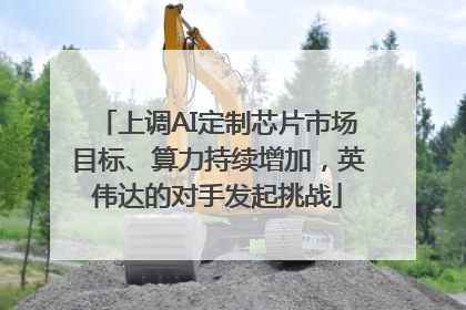 上调AI定制芯片市场目标、算力持续增加，英伟达的对手发起挑战