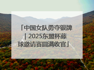 中国女队勇夺银牌｜2025东盟杯藤球邀请赛圆满收官