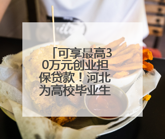 可享最高30万元创业担保贷款！河北为高校毕业生送上“就业大礼包”