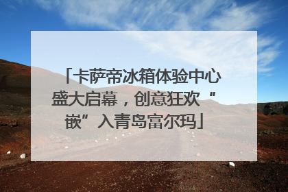 卡萨帝冰箱体验中心盛大启幕，创意狂欢“嵌”入青岛富尔玛