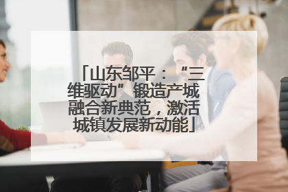 山东邹平：“三维驱动”锻造产城融合新典范，激活城镇发展新动能
