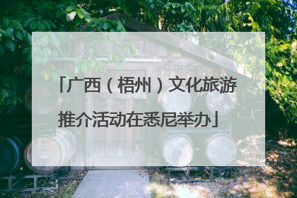 广西（梧州）文化旅游推介活动在悉尼举办