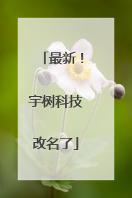 最新！宇树科技改名了