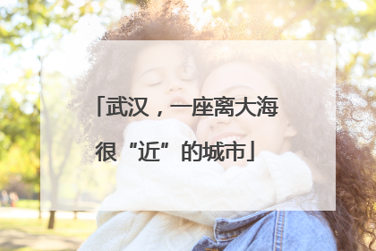 武汉，一座离大海很“近”的城市