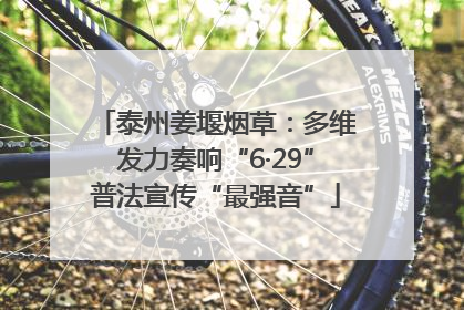泰州姜堰烟草：多维发力奏响“6·29”普法宣传“最强音”