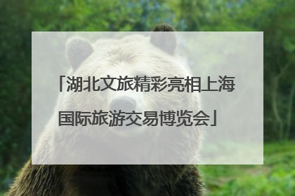 湖北文旅精彩亮相上海国际旅游交易博览会
