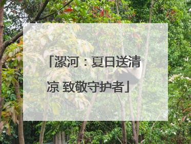 漯河：夏日送清凉 致敬守护者
