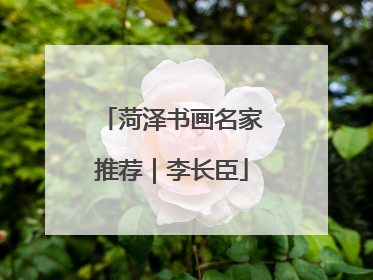 菏泽书画名家推荐｜李长臣