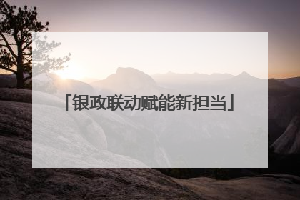 银政联动赋能新担当