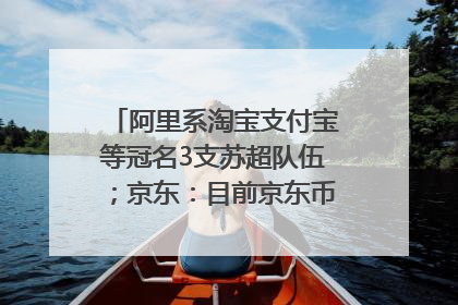 阿里系淘宝支付宝等冠名3支苏超队伍；京东：目前京东币链科技并没有开始发行稳定币｜早资道